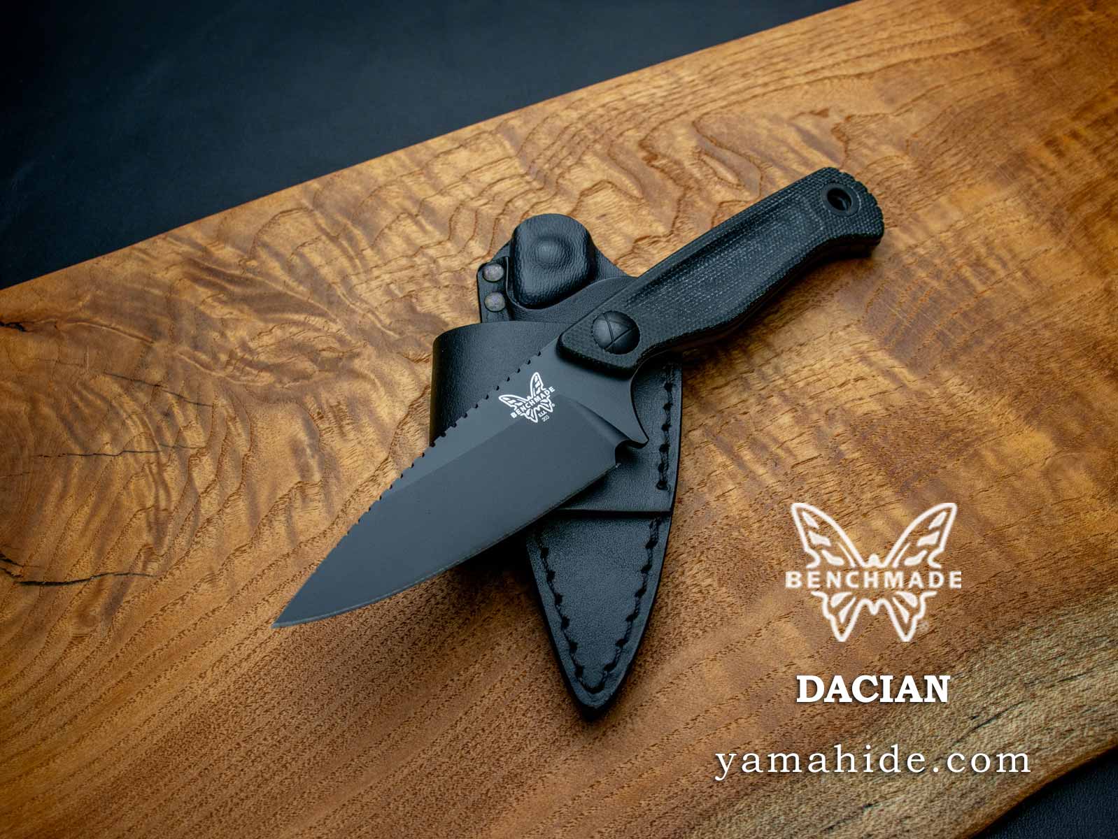 ベンチメイド ダキアン ブラックマイカルタ BENCHMADE DACIAN BLACK MICARTA 203BK-02