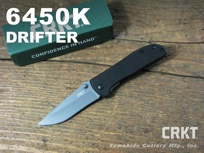 CRKT フォールディングナイフ ドリフター 直刃 6450K コロンビアリバーナイフ\u0026ツール crkt DRIFTER 折りたたみナイフ ポケットナイフ