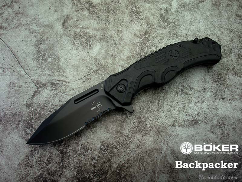 楽天市場】BOKER PLUS 折りたたみナイフ Tech Tool 1 ゼブラウッド