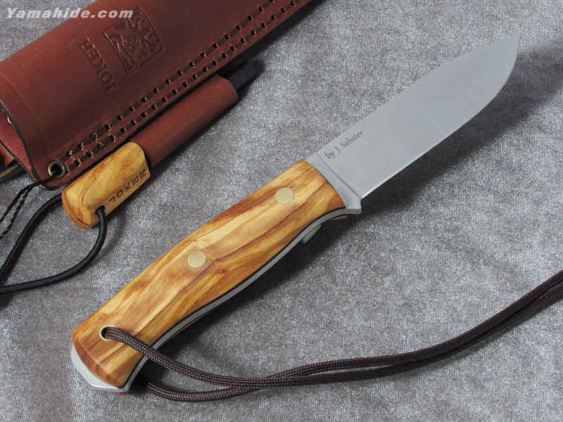 安いそれに目立つ ジョーカー CO123P エンバー F オリーブ ファイヤースチール付 ブッシュクラフトナイフ,Joker EMBER