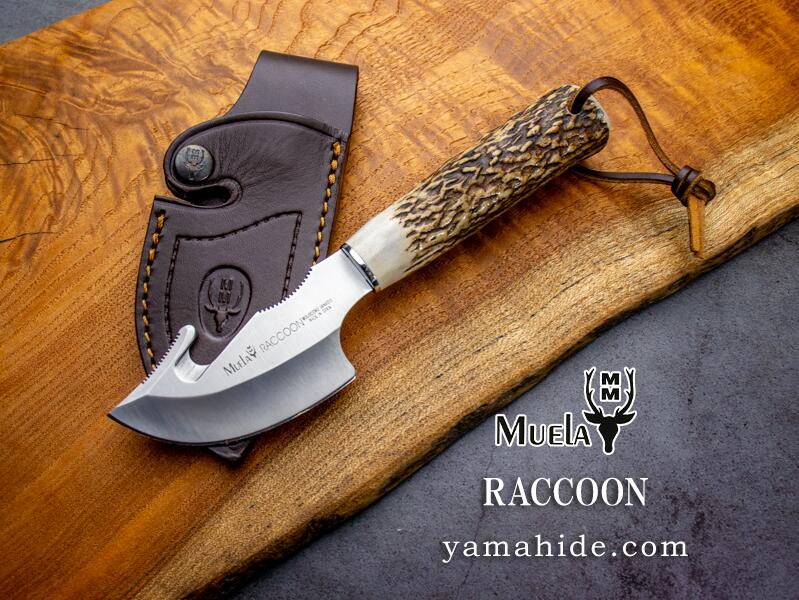 ムエラ ラクーン スタッグハンドル 鹿角 MUELA RACCOON