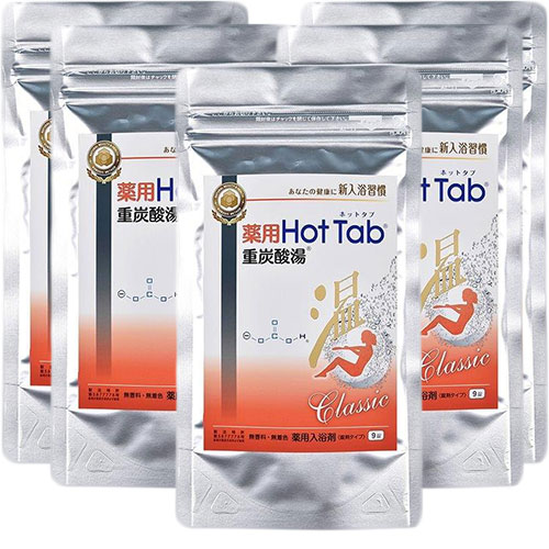 Hot Tab Classic 入浴剤 90g 2個セット 薬用 Hot Tab ホットタブ 重炭酸湯 Classic（15g×90錠） 2袋セット