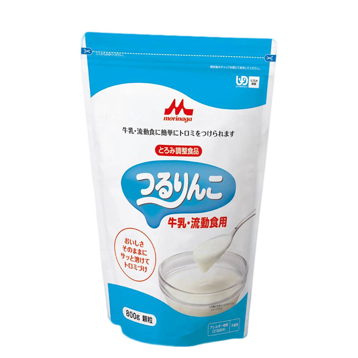 つるりんこ 牛乳・流動食用 (800g) とろみ とろみ剤 とろみ粉 大容量 介護 高齢者 食事 介助|岡松薬局