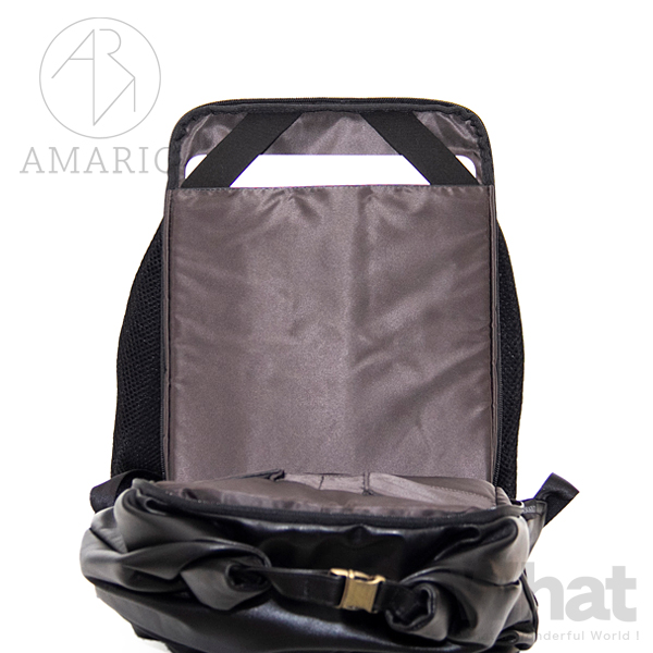 AMARIO Crum DP -WPL- Day Pack 防水レザー デイパック バッグ