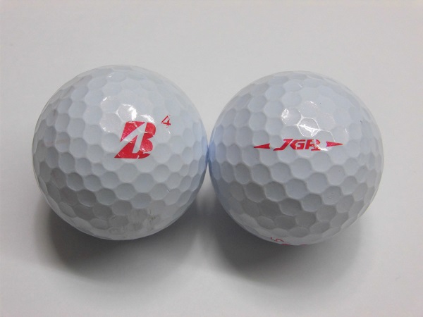 楽天市場 中古 ブリヂストンtour B Jgr Tour B Jgr 赤字 パールピンク 白 10球 ロストボール ゴルフボール Green Ace