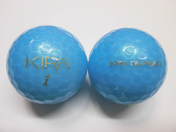 KIRA クリスタル DIAMOND キラ ロストボール＆新品 43個！お洒落! ロストボールキャスコ キラダイヤモンド KIRA DIAMOND 【特A