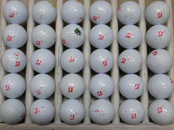 BRIDGESTONE - ロストボール JGR パール 最新 20球 BRIDGESTONE GOLF ロストボール ランク2 BRIDGESTON