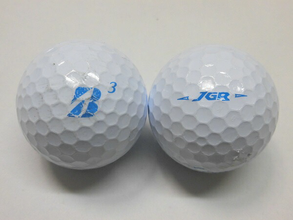 【Bランク】ブリヂストン　TOUR B JGR　2021　SPLASH　 1球【中古】ロストボール　ゴルフボール　BRIDGESTONE GOLF　スプラッシュ　ブルー　撥水コーティング画像