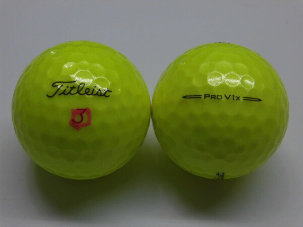 楽天市場】ロストボール タイトリスト PRO V1X イエロー 2023年