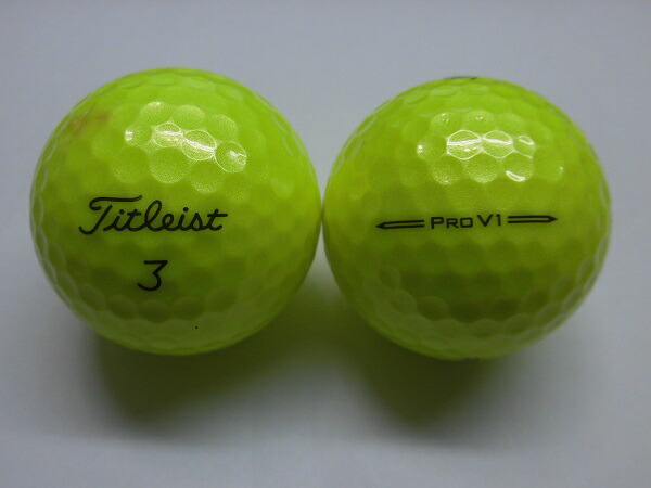 楽天市場】ABランク タイトリスト Titleist PRO V1 イエロー