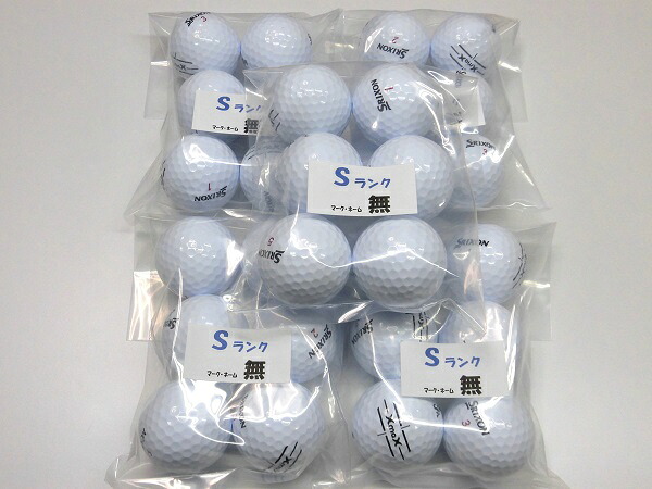 【Ｓ序列付ける】SRIXON ＸmaX  2024年 白いこと ３０球【目じるし・名まえ無】【中古】ロストどんぶり鉢 ゴルフどんぶり鉢 スリクソン エックスマックス WHITE【貨物輸送無料】