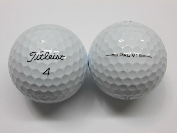 楽天市場 ａランク タイトリスト Pro V1 19年 ホワイト １球 マーク ネーム無 中古 ロストボール ゴルフボール プロブイワン Titleist 山河産業 楽天市場店