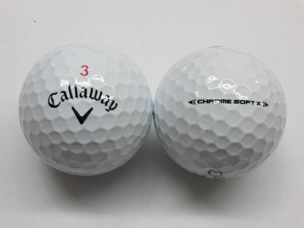 楽天市場】【Aランク】【マーク・ネーム有】Callaway CHROME SOFT X