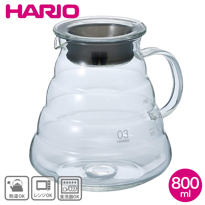 【楽天市場】ハリオ V60 コーヒーサーバー レンジサーバー 600ml