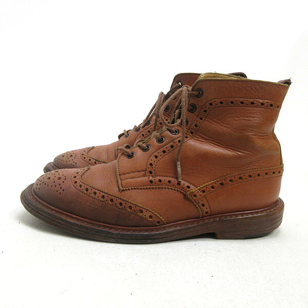 Q■連合王国製【 UK7 】トリッカーズ/TRICKERS COUNTRY BOOT M2508 カントリーブーツ■MENS/36【中古】