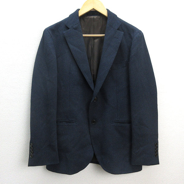 【未使用】BEAMS HEART ジャケット　ネイビー　46 定価24000円 24-07-27-k7_1.jpg