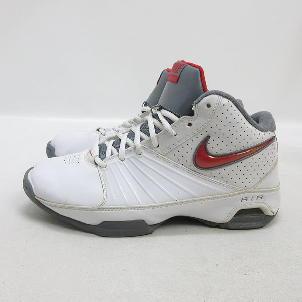 s■【26cm】ナイキ/NIKE Air Visi Pro 2 バスケットシューズ 454163-108■白/MENS/15【中古】