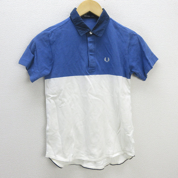 【美品】FRED PERRY鹿の子ポロシャツ 半袖 fit=scale-down,w=1200