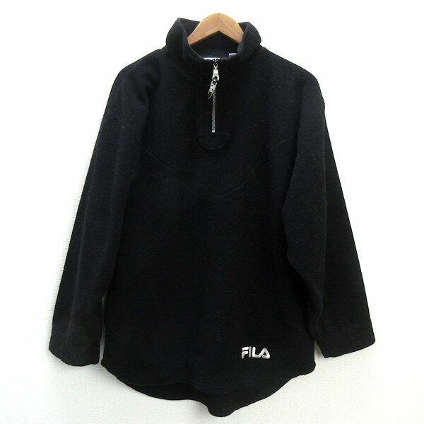 楽天市場】【中古】古着 フィラ FILA 長袖 ハーフジップ フリース