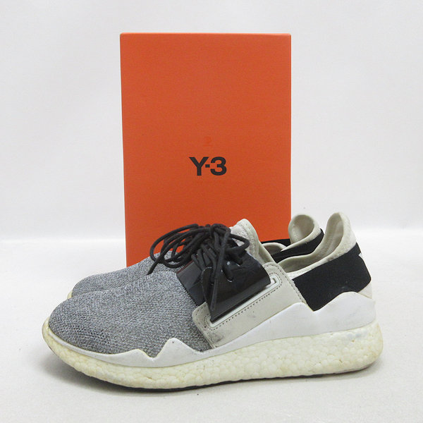 y■【24cm】ヨウジヤマモト/Y-3 CHIMU BOOST ランニングシューズ/adidas■LADIES/26【中古】