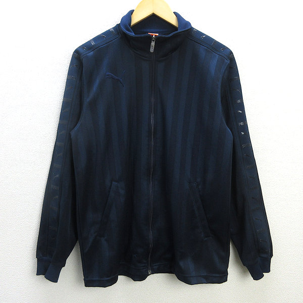 K PUMA ジップアップジャケット L 黒/赤 K PUMA ジップアップジャケット L 黒/赤 サッカー・フットサル