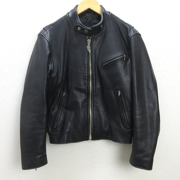 ハーレーダビッドソン レザー ライダースジャケット シングル L ブラック 楽天市場】ハーレーダビッドソン シングルライダースジャケット