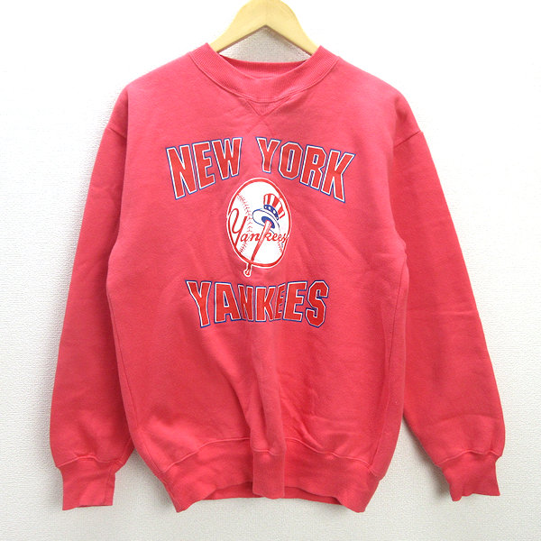 楽天市場】00s □ MLB オフィシャル ヤンキース プリント スウェット