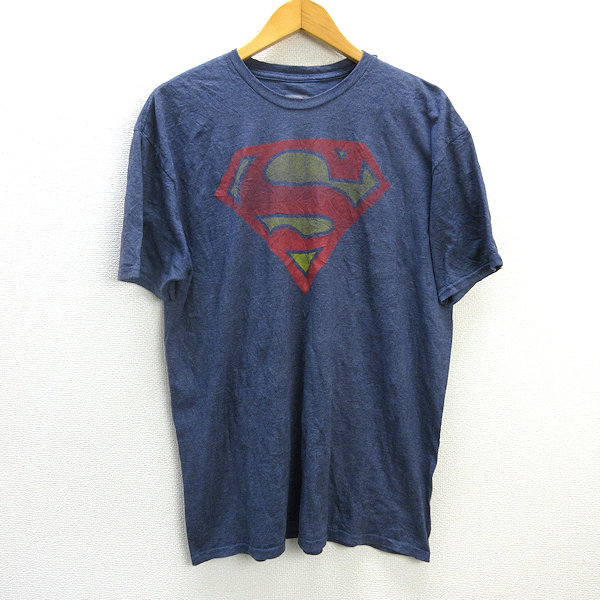 楽天市場】【中古】【古着】 Superman 半袖 プリント Tシャツ XL