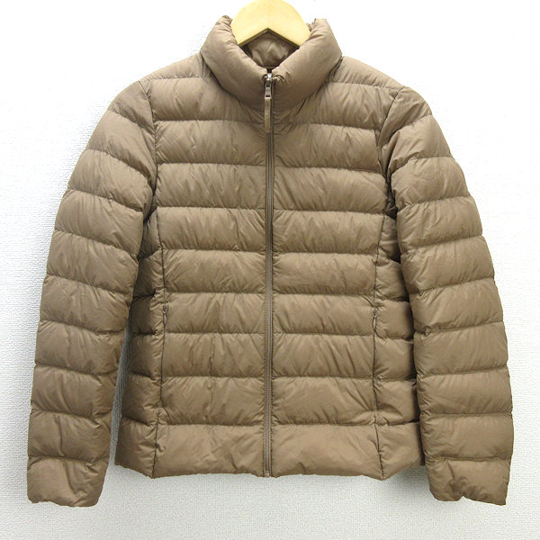 楽天市場】ユニクロ 長袖 ウルトラライトダウンジャケット S ベージュ