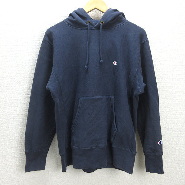 D■チャンピオン/champion リバースウィーブ スウェットパーカ【 L 】アメカジ復刻/MENS/26【中古】