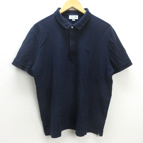 新品タグ付◇ラコステ◇銀ワニ ストレッチマイクロ鹿の子ポロ◇US/S FR/3 楽天市場】s□日本製□ラコステ/LACOSTE 銀ワニ刺繍 鹿の子地