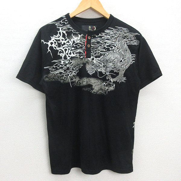 卓矢エンジェル 金魚Tシャツ 黒 卓矢エンジェル 金魚Tシャツ 黒 - メルカリ