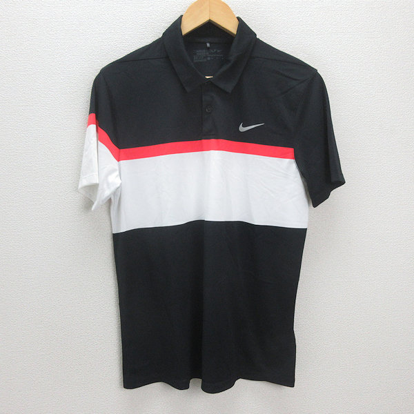 楽天市場】G□ナイキ/NIKE GOLF 半袖ドライポロシャツ/ボーダー