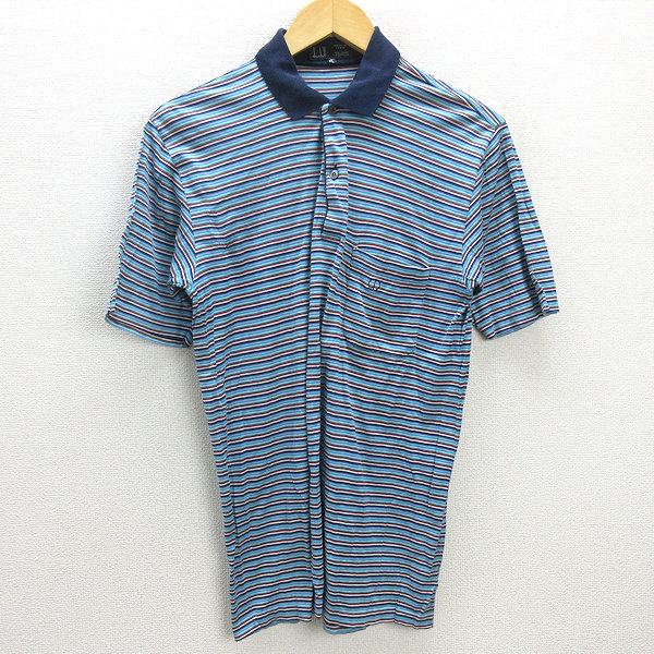 楽天市場】dunhill ダンヒル ポロシャツ サイズ:S ボーダー ワン