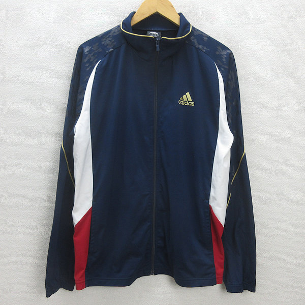 【美品＊USED】adidas アディダス フード トラックジャケット M 中古・古着通販】adidas (アディダス) オーバーサイズ