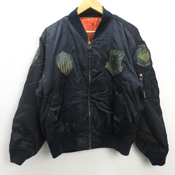 実物　MA-1 クラウンジップ　large フライトジャケット 実物 MA-1 クラウンジップ large フライトジャケット 実物 MA-1