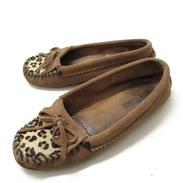 楽天市場】【完売】Minnetonka ミネトンカ レオパードキルティー
