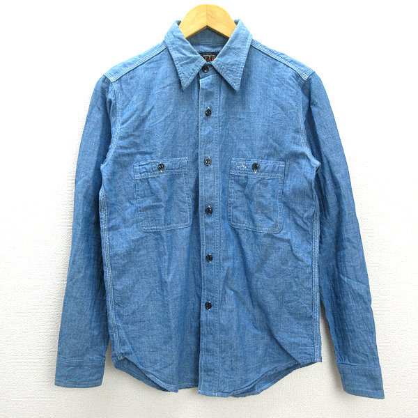 楽天市場 ビームス Beams 長袖デニムシャツ 水色 メンズs Mens 61 中古 マニライズ
