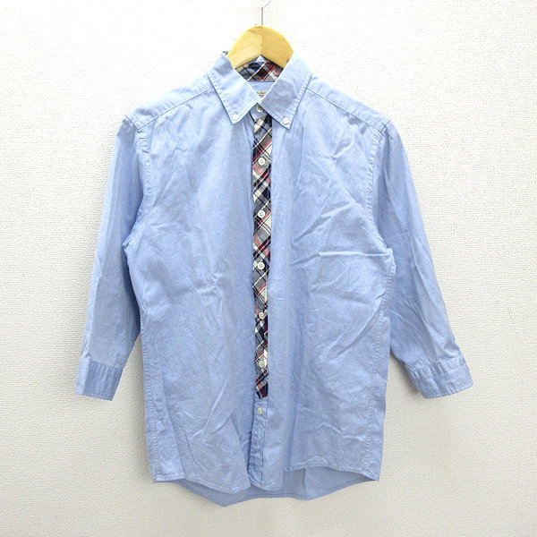 楽天市場 ユナイテッドアローズ United Arrows Glr 前立てチェック柄 七分袖bdシャツ M Mens 34 中古 マニライズ