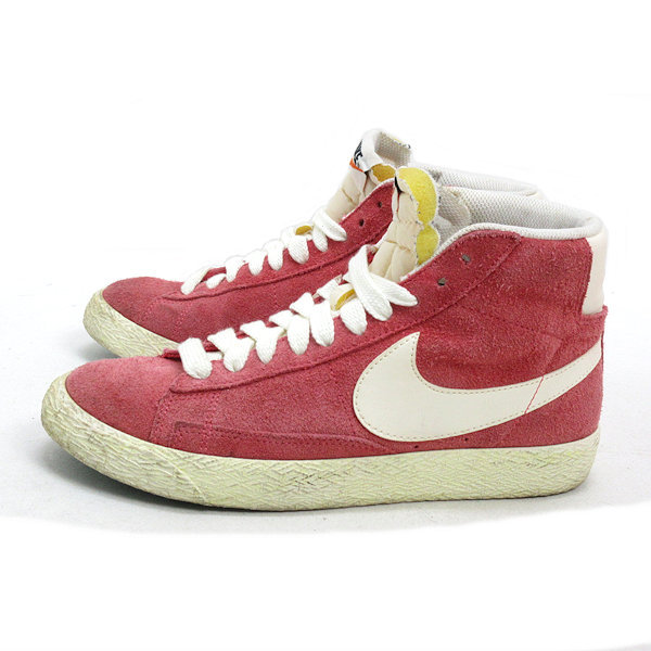 楽天市場 Z 23cm ナイキ Nike ブレザーミッド ヴィンテージ スエードスニーカー 赤ladis アメカジ17 中古 マニライズ