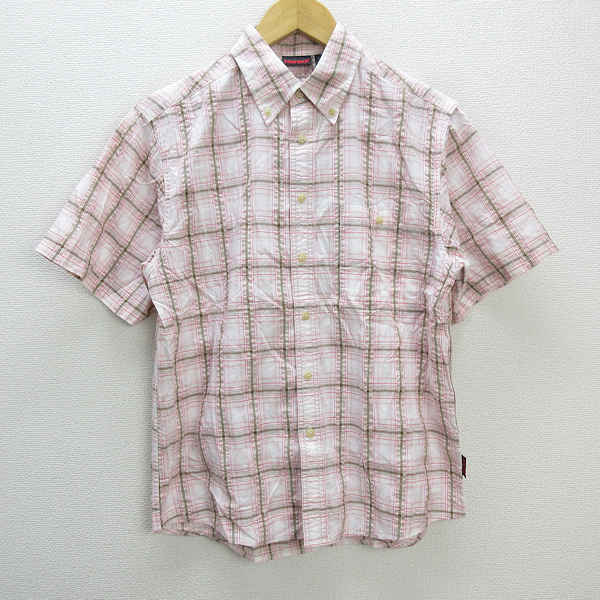 楽天市場】マーモット 半袖 シャツ メンズ 襟付き チェック柄