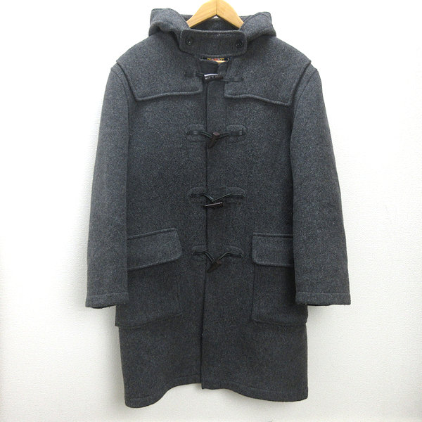 グローバーオール ダッフルコート カシミヤ混 イングランド製 紺