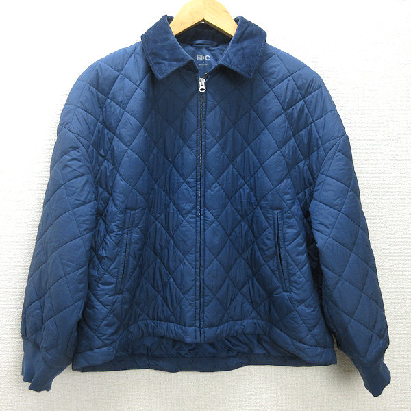 楽天市場】s□ユニクロ/UNIQLO 421743 パデットフーデットリブブルゾン