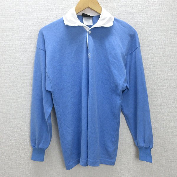 楽天市場】カンタベリー ロゴワッペン 長袖 ラガーシャツ M ネイビー