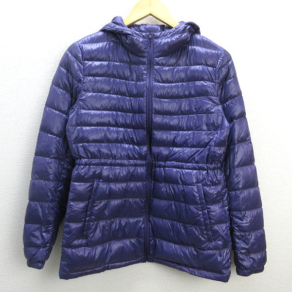 【美品】ユニクロ ダウンコート ジャケット フード付 ブルー系 S USED 楽天市場】y□ユニクロ/UNIQLO セミロング丈 フーディー ライト