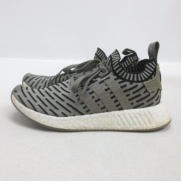 Q■【27cm】アディダス/ADIDAS ノマド ランナー2 プライムニット ランニングシューズNMD R2 PK BA7198■MENS/5【中古】