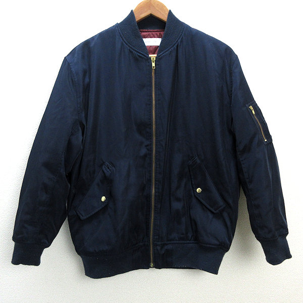 楽天市場】MA-1 ブラック アウター 防寒 ボンバージャケット ブルゾン