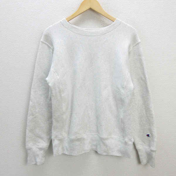 Q■はやりっ子11.5薬局衡オンス REVERSWEAVE リバースウィーブ クルーネックスウェットシャツ/調教師【 L 】MENS/1【中古】