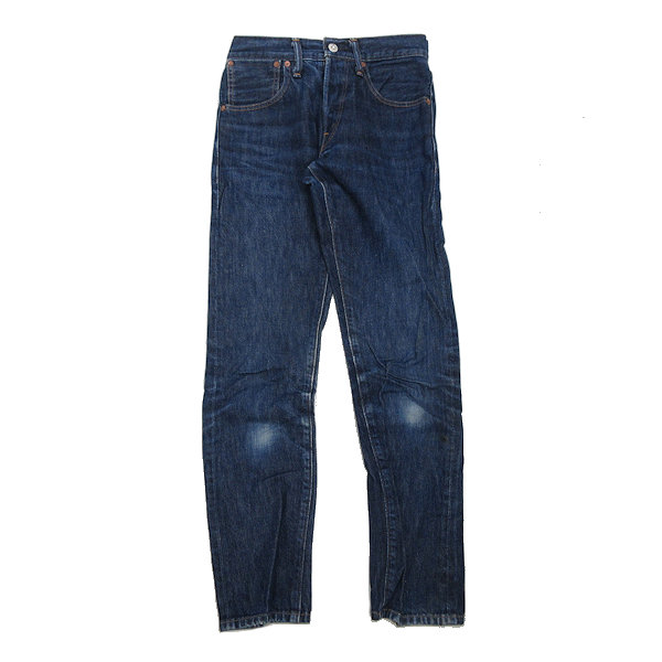 k■バーガスプラス/BURGUS PLUS LOT 840-CD WHITE OAK コーンデニム ホワイトオーク タイト ジーンズ【W28 L34】MENS■147【中古】