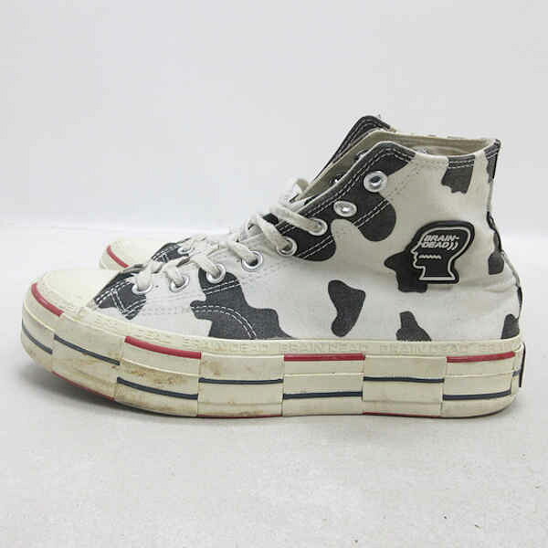 Q■【26.5cm】コンバース/CONVERSE × BRAIN DEADチャックテイラーHIスニーカーK■MENS/31【中古】